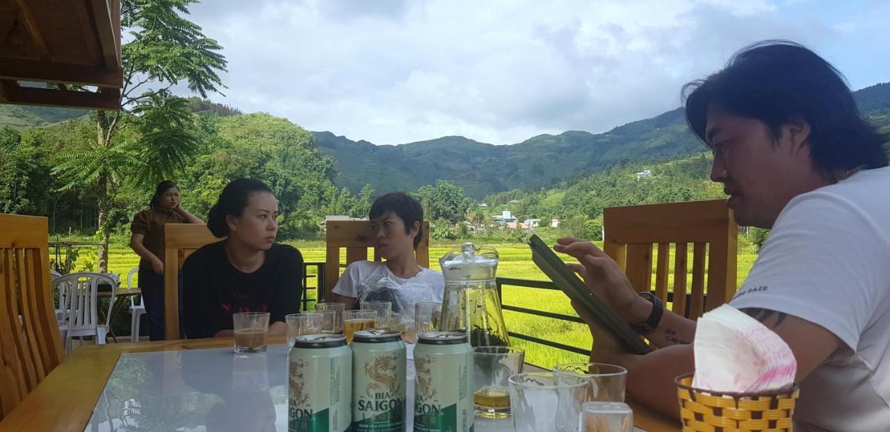 Bac Ha Threeland Homestay Bagian luar foto