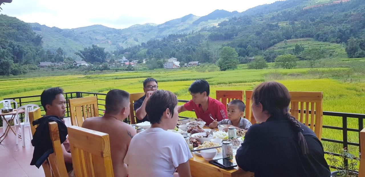 Bac Ha Threeland Homestay Bagian luar foto