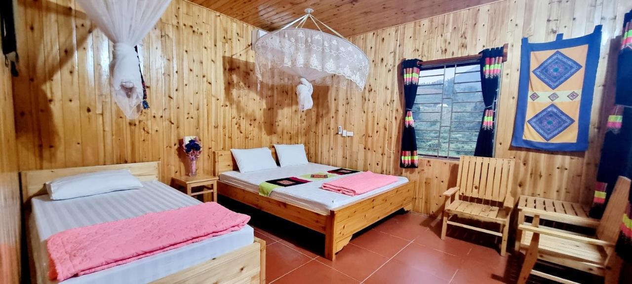 Bac Ha Threeland Homestay Bagian luar foto