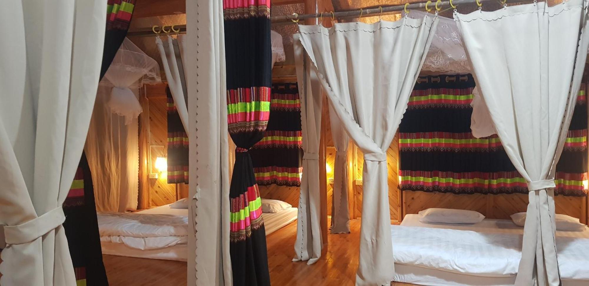 Bac Ha Threeland Homestay Bagian luar foto