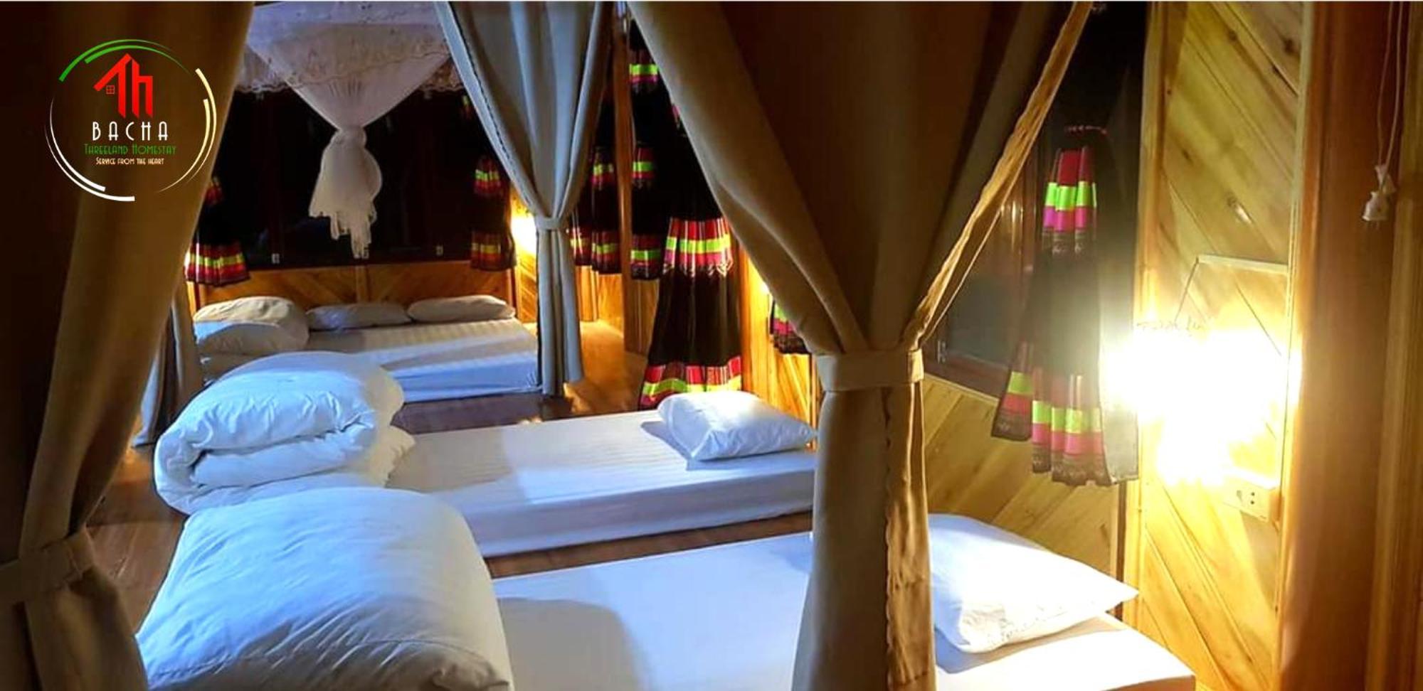 Bac Ha Threeland Homestay Bagian luar foto