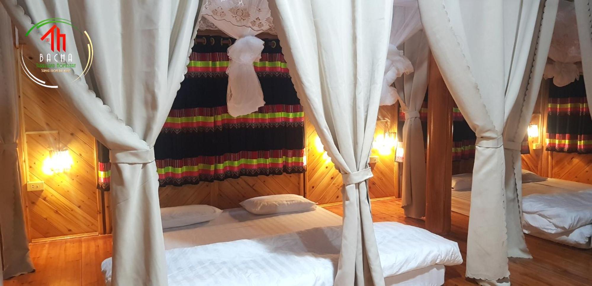 Bac Ha Threeland Homestay Bagian luar foto