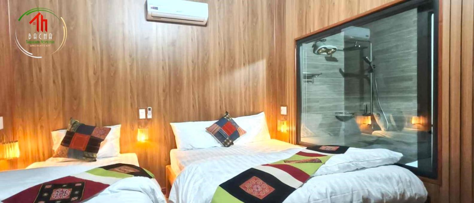 Bac Ha Threeland Homestay Bagian luar foto