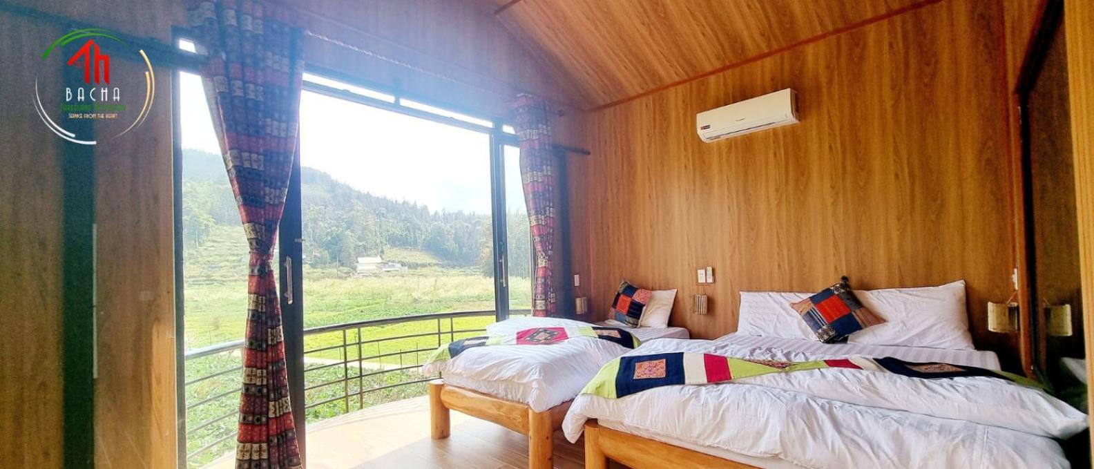 Bac Ha Threeland Homestay Bagian luar foto