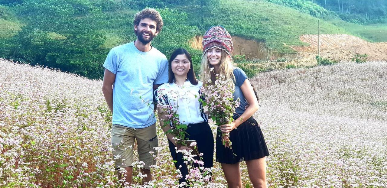 Bac Ha Threeland Homestay Bagian luar foto