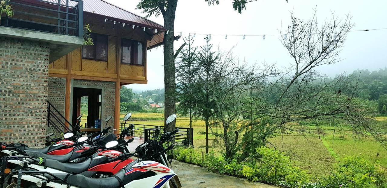 Bac Ha Threeland Homestay Bagian luar foto