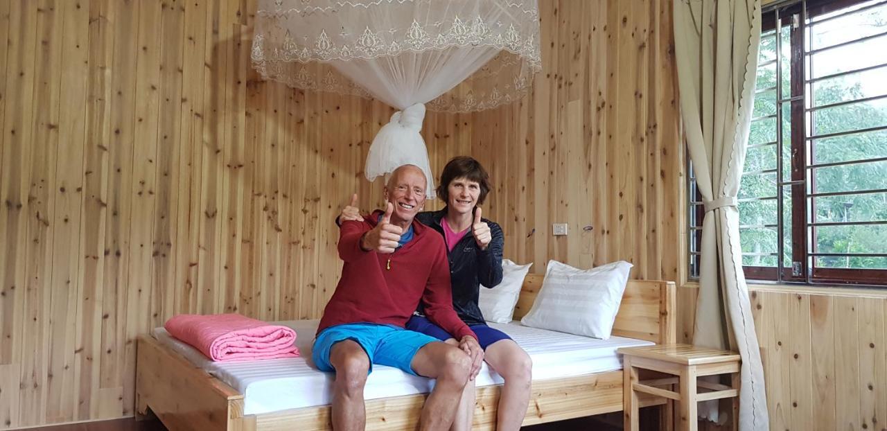 Bac Ha Threeland Homestay Bagian luar foto