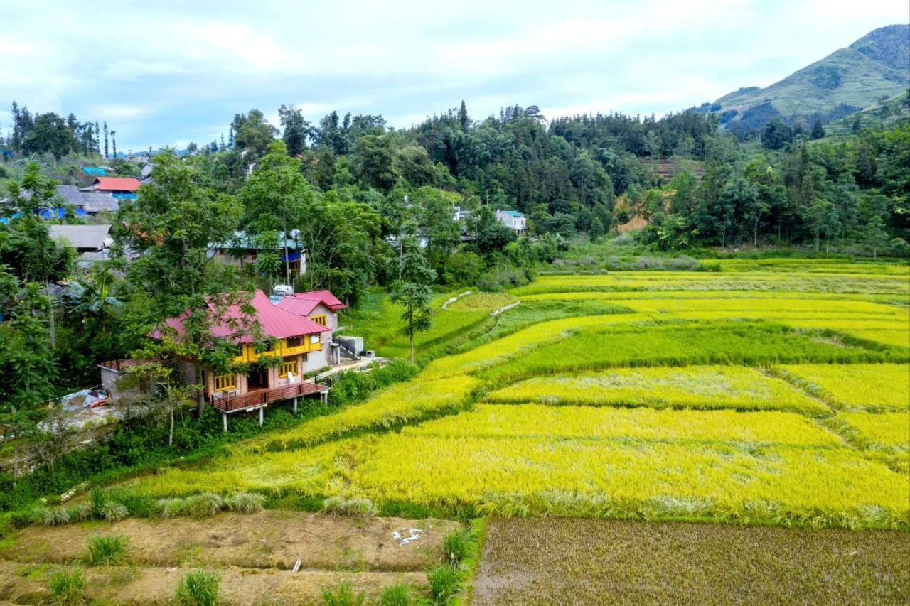 Bac Ha Threeland Homestay Bagian luar foto